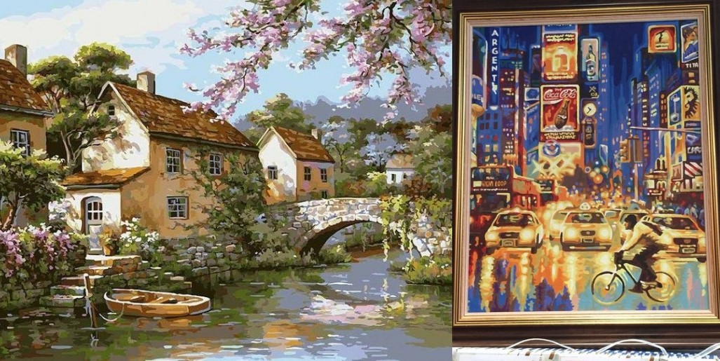 What are paint by numbers sets? Paint by numbers online store